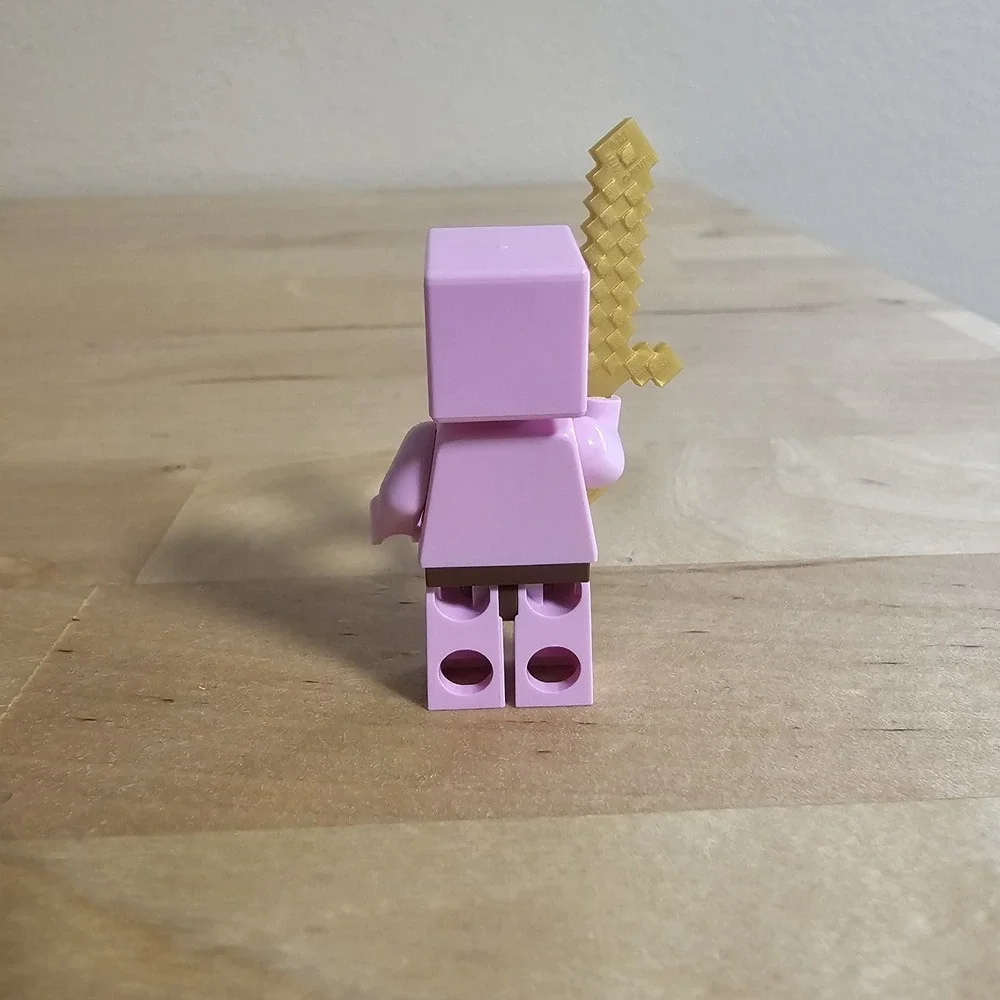 Lego Zombie Pigman Minifigure, Minecraft MIN021 W/ Sword‎